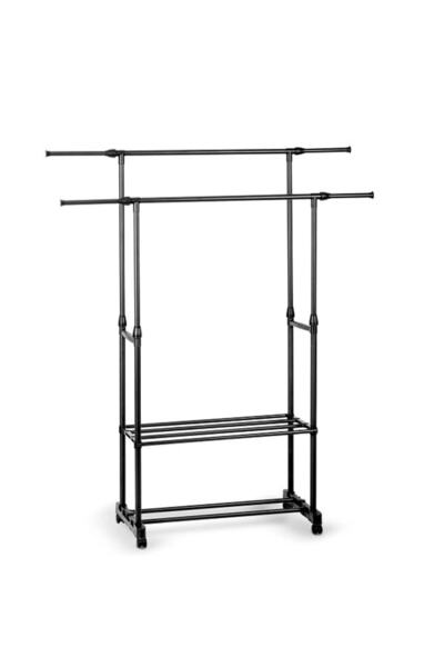 DacEnergy Suport mobil pentru haine , cu roti, usor, incapator si stabil, spa...