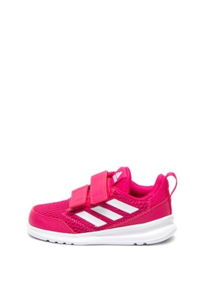 adidas PERFORMANCE, Textile sneakers with velcro AltaRun, Pink, 24 EU