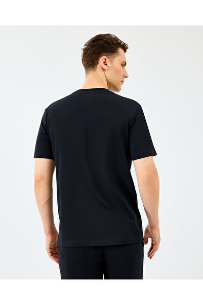 SKECHERS M Light Fabrict-Shirt Erkek Siyah Tshirt S2520114-3817