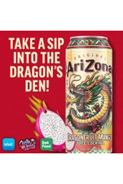 Arizona Suc de mango cu fructul dragonului 650ml