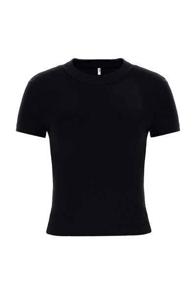Guess Γυναικείο T-Shirt O5GP04KCDA2 Μαύρο