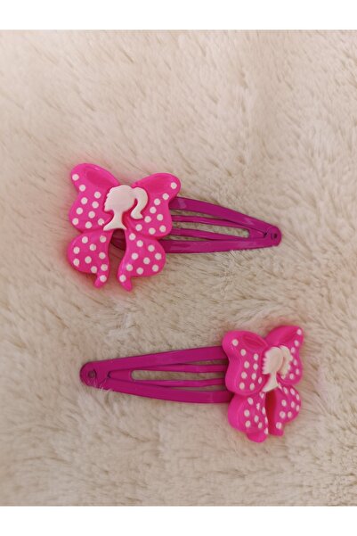 Efna Store Enamel Coated Iconic Barbie and Polka Dot Patterned Double Dark Pi...