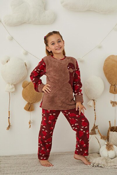 RAPAPA Girl's Welsoft Fleece Pajama Set 42235