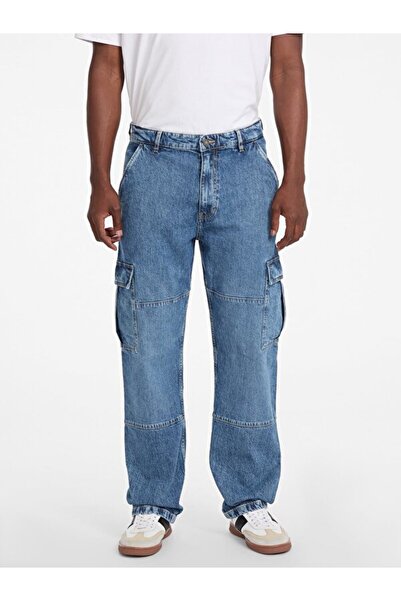 Guess Blugi pentru bărbați Gj G17 cu croială normală