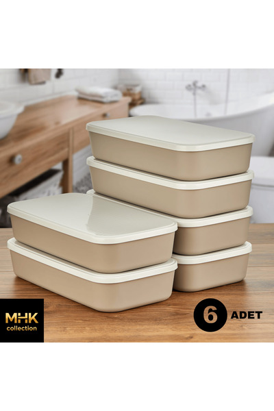 MHK Collection 6-Piece Storage Box Set