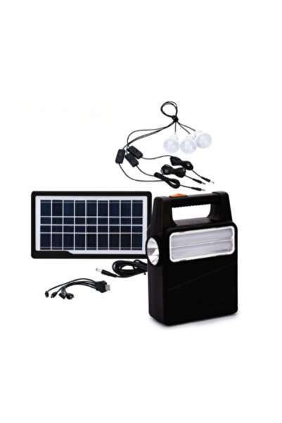 Generic نظام الطاقة الشمسية 3 لمبات م/و D-1103 ماركة WEDASI