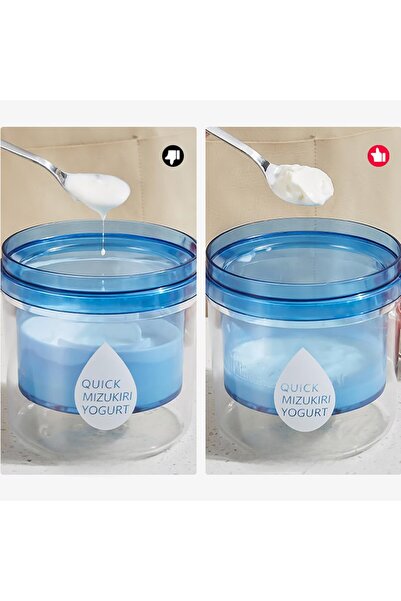 Flippy Kit Cheese Press, Flippy, Greek Yogurt Strainer, Milk Filter, 15x14x15 cm, Blue