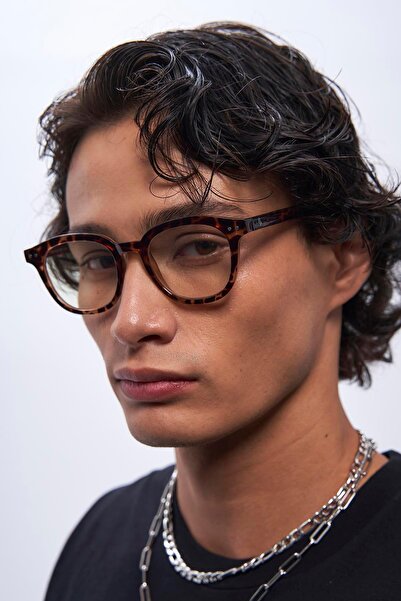 Bilge Karga Nova Leopard Men's Blue Light Protective Glasses