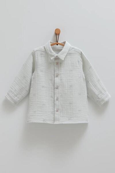 Caramell %100 Pamuk Müslin Gömlek