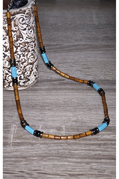 Quality aks Turkuaz unisex kolye