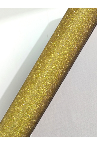 Limmy Ανοιχτό κίτρινο ασημί αυτοκόλλητο ακετάτη 45x200 cm - 1 τεμάχιο