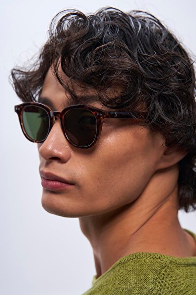 Bilge Karga Nova Leopard Green Men's Sunglasses