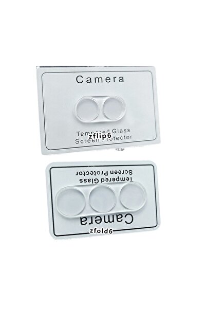 Flippy Folie Sticla pentru Camera, Flippy, Compatibila cu Samsung Galaxy Z Fold 6, 3D, Transparent