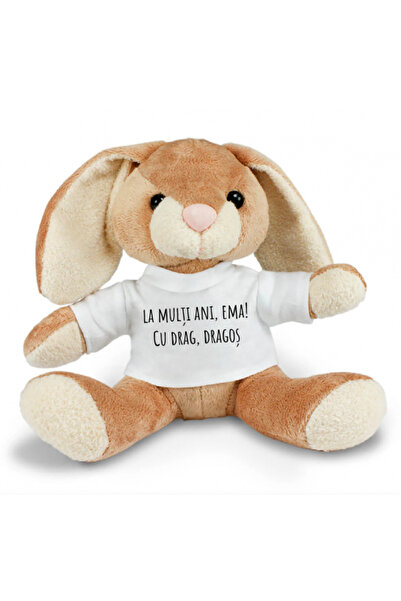 specialgift Προσωποποιημένο iepure με κείμενο