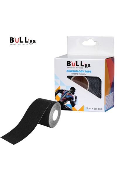 BULLGA شريط علم الحركة كينيسيو من بولقا 5 سم × 5 متر