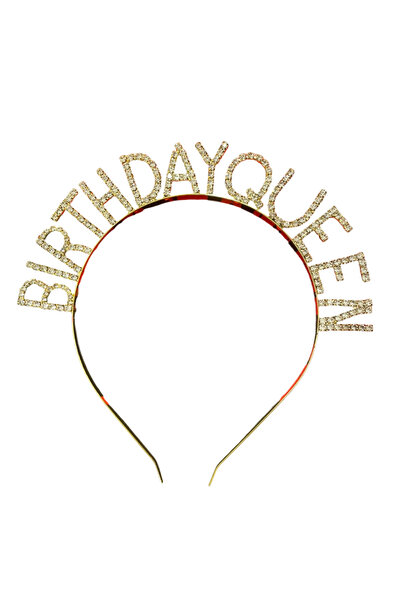 BİJUTERRİ BirthdayQueen Doğum Günü Parti Tacı BİRTHDAYQUEEN Doğum Günü Parti ...