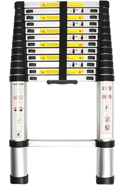 Martin Velo Sport Scara telescopica, aluminiu, 13 trepte, 1 tronson, 3,8 m