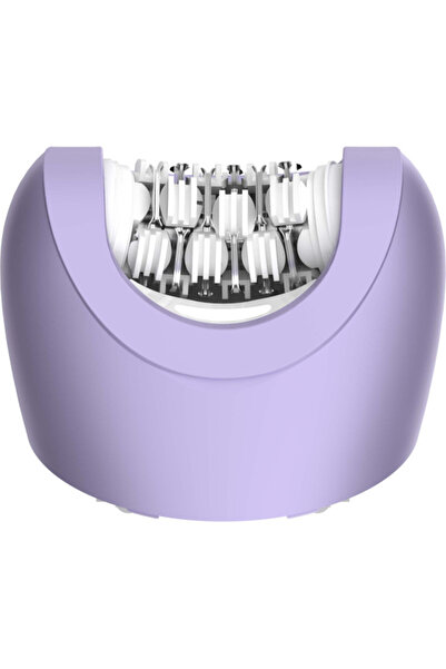 Techwood Epilator TCO-6007, 2 speeds, LED light, 2 hour battery life, USB-C, IPX7, White/Purple