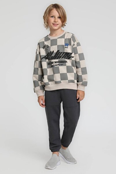 HAUSEkids Комплект за момчета Bold Tracks 4-14 години - космическо сиво