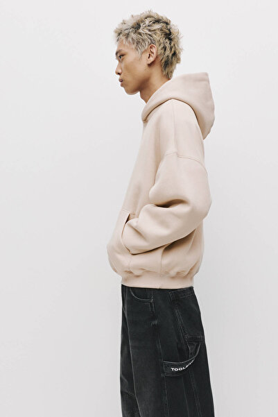 Pull & Bear Bol kesim kapüşonlu sweatshirt