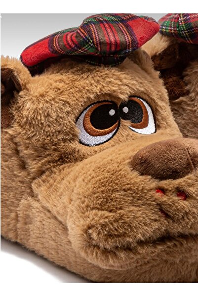 Twigy Men's New Trend Coffee Dog Home Slippers