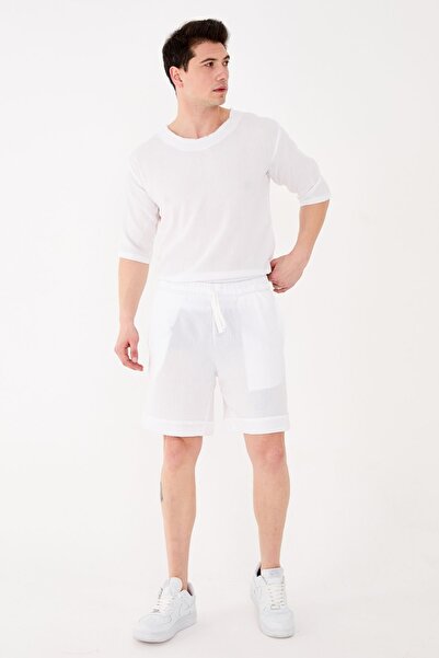 RELAXL Σετ 2 τεμαχίων 100% βαμβακερό μπλουζάκι και σορτς oversize σε μεγάλο μέγεθος