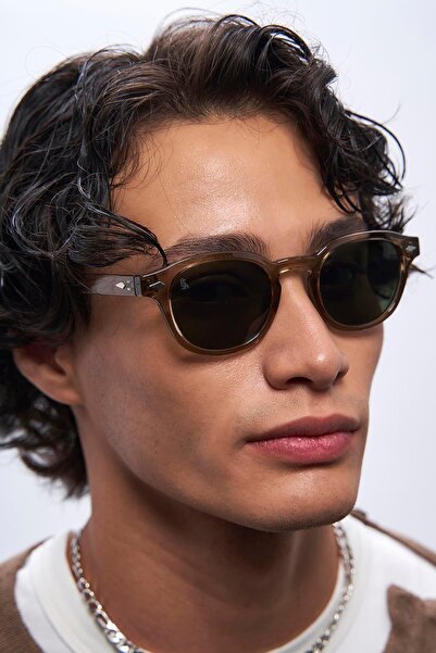 Bilge Karga Ryan Nude Green Men's Sunglasses