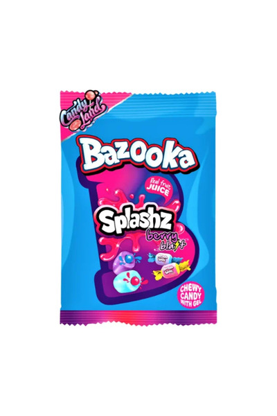Bazooka Splashz Berry Blast 120g