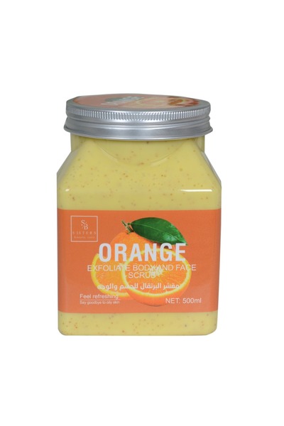 A1 مقشر برتقال للجسم والوجه 500ملي
