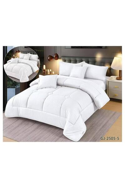 Red Rose A royal double bed sheet made of the finest microfiber, consisting of 4 pieces, measuring 230*170. Comfort and elegance.