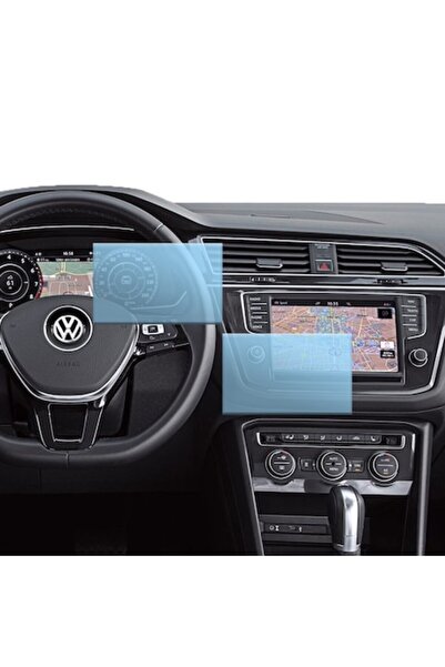 Optim Solution Set 2x Folie Protectie Navigatie Auto din Hydrogel pentru Volk...