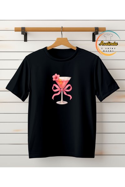 ASELİNDA Mother-Daughter Cotton Crew Neck Matching T-Shirt-(Add 2 Items to Cart for Matching)
