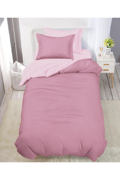 CHIRASO Double-Sided Bedding, Finet, ELASTIC Sheet 140x200 cm, Duvet Cover 160x200 cm, 2 Pillowcases