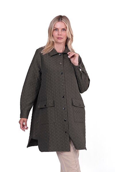 Invee Дълга риза с капитонирана подплата HAKİ