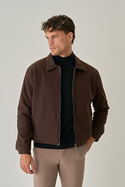 Rogyi Tekstil Нова колекция мъжка яке от велур с подплата от флис, модел Old Money Premium Relaxed Fit