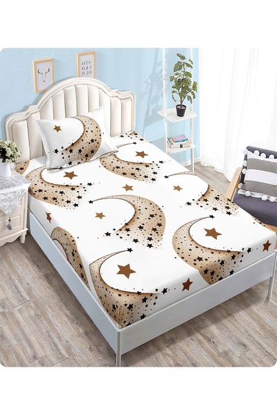 CHIRASO CHIRASO Elastic Bed Cover Set, Finet, 1 Person, 140x200cm and 1 Pillowcase 50x70cm