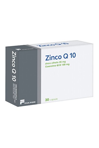 Fulton Medicinali زينكو كيو 10 كبسولات 30 كبسولة