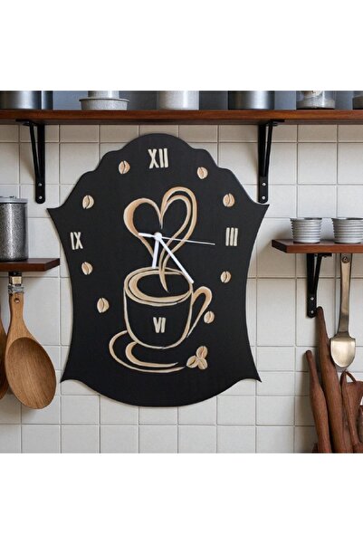 Decoratiuni Vintage Casa Retro Ceas perete bucatarie, Cesti, pictat manual, l...