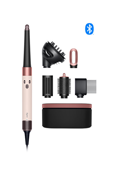 DYSON Airwrap id™ saç şekillendirme ve kurutma seti Kıvırcık+Bukleli (Ceramic pink)