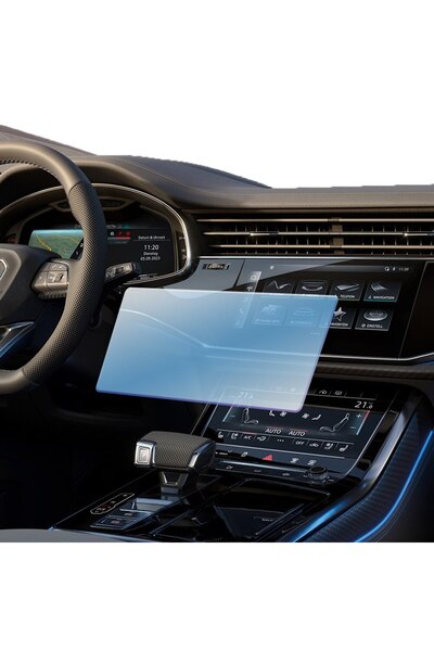 Optim Solution Auto Secondary Hydrogel Protection Film for Navigation Audi Q8 2020
