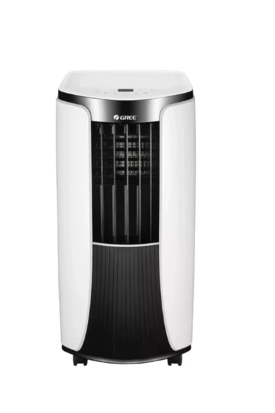 Gree Portable AC Cooling 16000 BTU Oil Heating With Heat Pump Technology GPH16AL-D3NTA3A White/Black