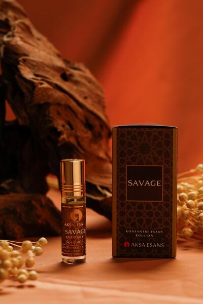 Aksa SAVAGE 6 ml Roll-On Esans (6 Adet)