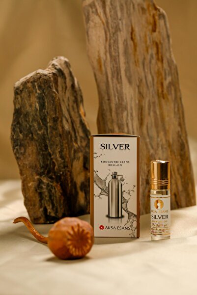 Aksa SILVER 6 ml Roll-On Esans (6 Adet)