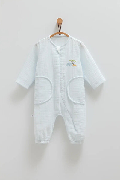 Caramell %100 Pamuk Müslin Safari Time Erkek Tulum