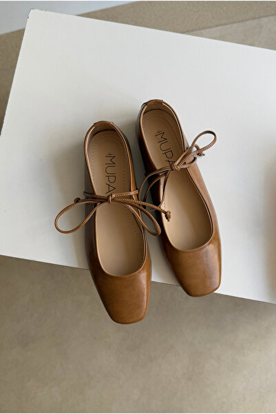 Mupa Shoes Women's Ballet Flats Caramel