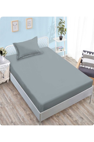 CHIRASO CHIRASO Elastic Bed Cover Set, Finet, 1 Person, 140x200cm and 1 Pillowcase 50x70cm, UNI