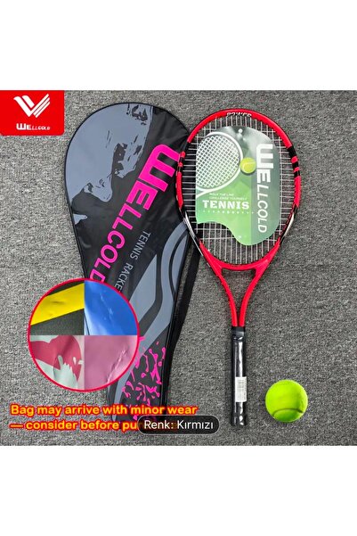 Leyaton Pro Tenis Raketi Yüksek Kalite Düşük Sarsılma 27 Inch L2 + Çanta + Te...