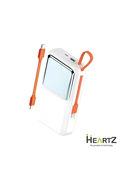 HEARTZ Hızlı Şarj Destekli 20.000 mAh Powerbank | Taşınabilir Pil Şarj Aleti-H23