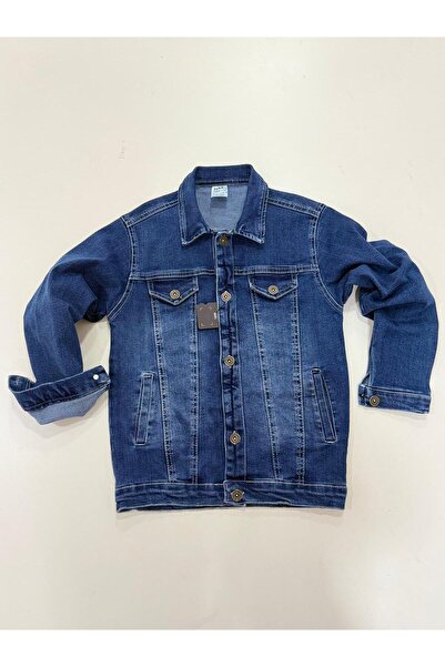 Esterella jachetă de blugi pentru copii unisex / jachetă de blugi pentru copii cu buzunare duble