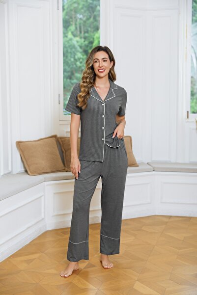 Voolaa بيجامة أورلين من خامة البامبو الطبيعي